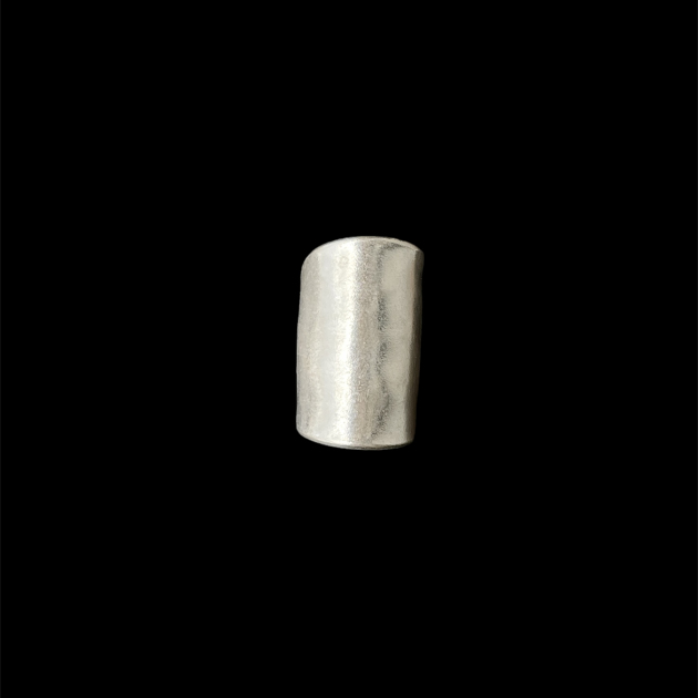 Plain silver SPOON ring